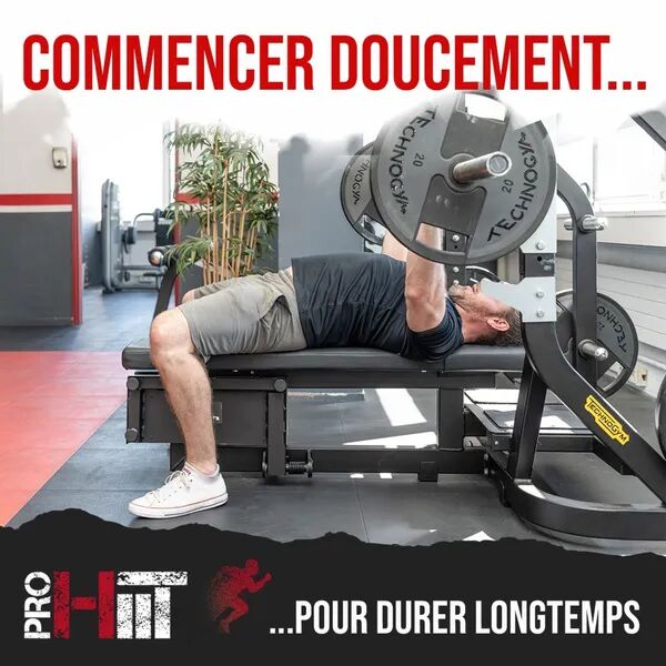 Commencer doucement pour durer longtemps